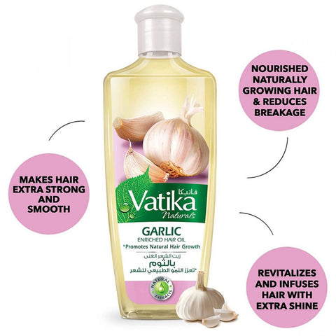 Vatika Garlic Hair Oil | Garlic Hair Oil | Pakistan Super Market | PSM | ZA