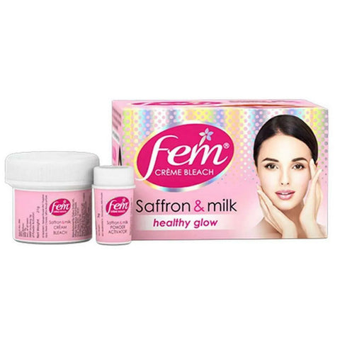 Fem Natural Fairness Creme Bleach | Saffron & Milk | Pakistan Super Market | PSM | ZA