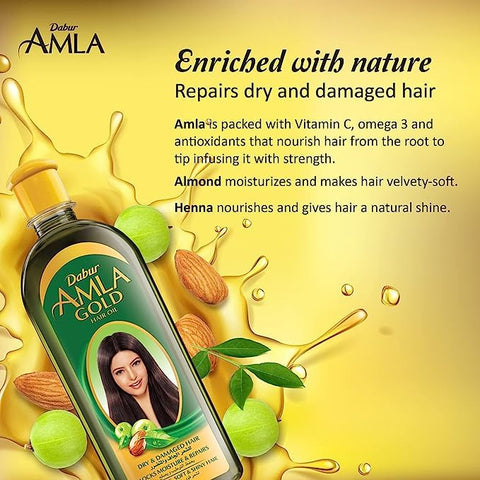 Dabur Amla Gold Oil | Dabur Amla Gold Hair Oil | Pakistan Supermarket | PSM | ZA