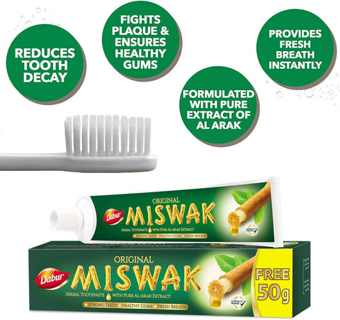 Dabur Miswak Toothpaste | Miswak Toothpaste | Pakistan Supermarket | PSM | ZA