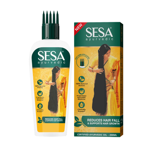 Sesa Ayurvedic Hair Oil | Ayurvedic Hair Oil Comb Applicator| Pakistan Supermarket | PSM | ZA