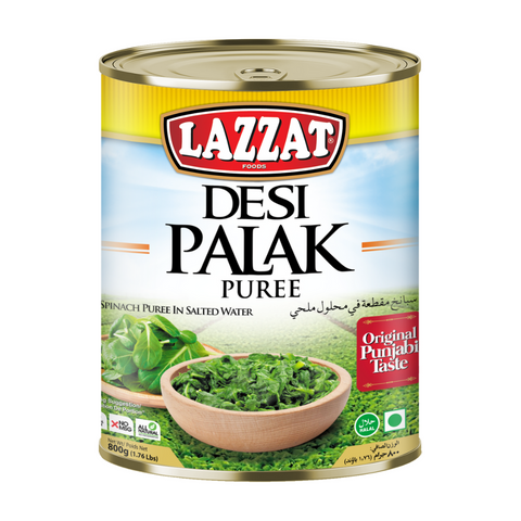 Lazzat Desi Palak Pure | Lazzat Spinach Puree | Pakistan Supermarket | PSM | ZA