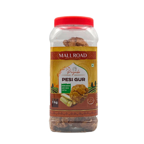 Mall Road Punjabi Pesi Gur Jaggery 1Kg