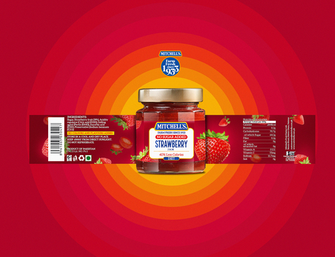 Mitchell's Strawberry Jam | Mitchell's Jam | Pakistan Super Market | PSM | ZA