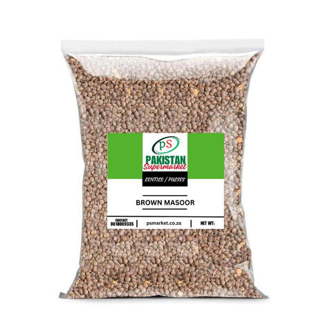 High Quality Brown Lentils | Organic Brown Masoor Dal | Pakistan Super Market | PSM | ZA