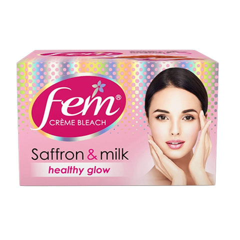 Fem Natural Fairness Creme Bleach | Saffron & Milk | Pakistan Super Market | PSM | ZA