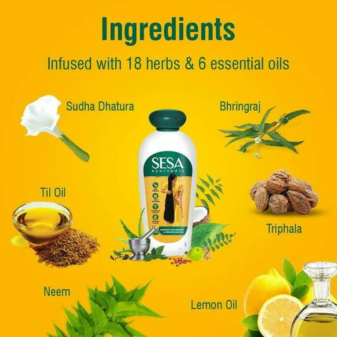 Sesa Ayurvedic Hair Oil | Ayurvedic Hair Oil Comb Applicator| Pakistan Supermarket | PSM | ZA