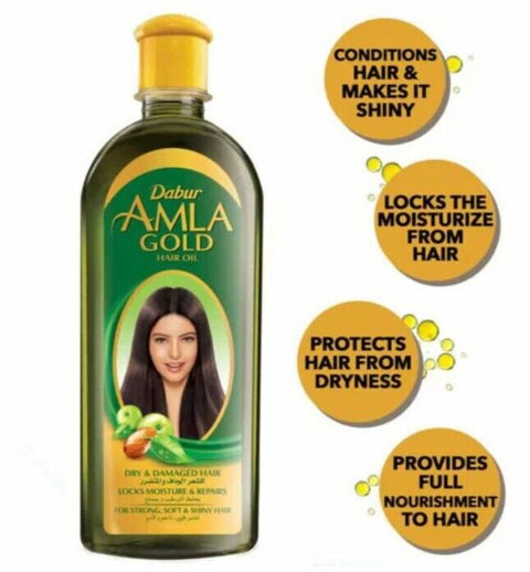 Dabur Amla Gold Oil | Dabur Amla Gold Hair Oil | Pakistan Supermarket | PSM | ZA