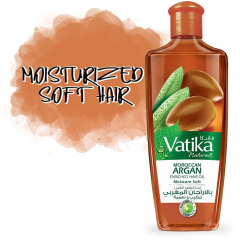 Vatika Argan Oil | Enriched Hair Oil | Pakistan Super Market | PSM | ZA